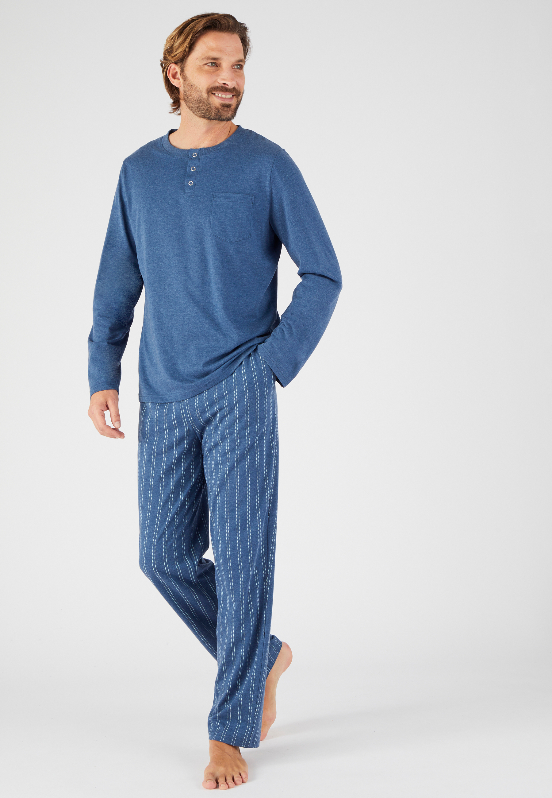 Pyjama en maille jersey, DAMART
