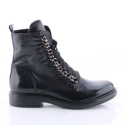 Cafe Leather Ankle Boots MJUS