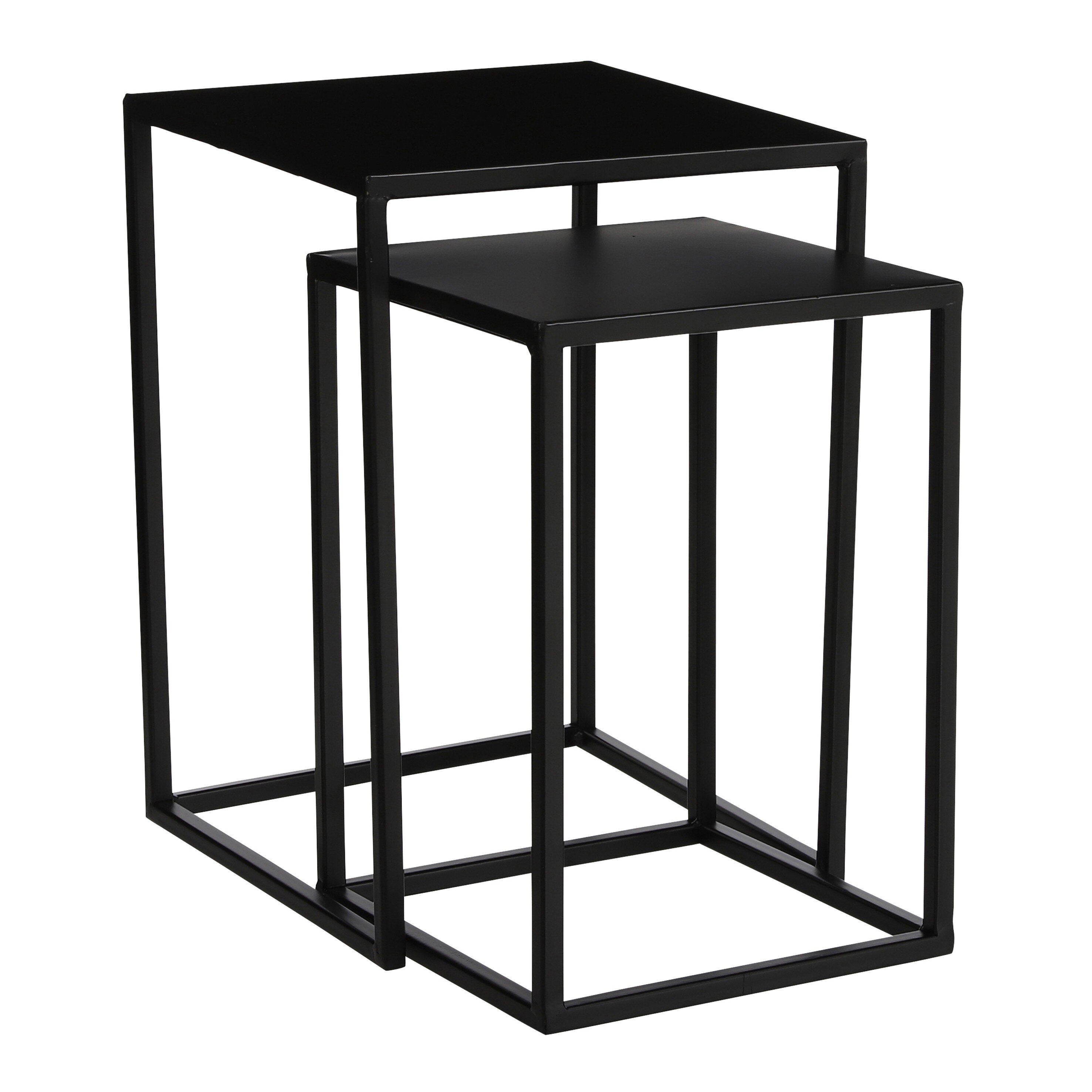 Lot de 2 tables d'appoint GOA, MICA DECORATIONS
