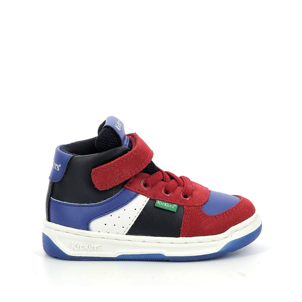 Kids Kickalien High Top Trainers with Touch ’n’ Close Fastening