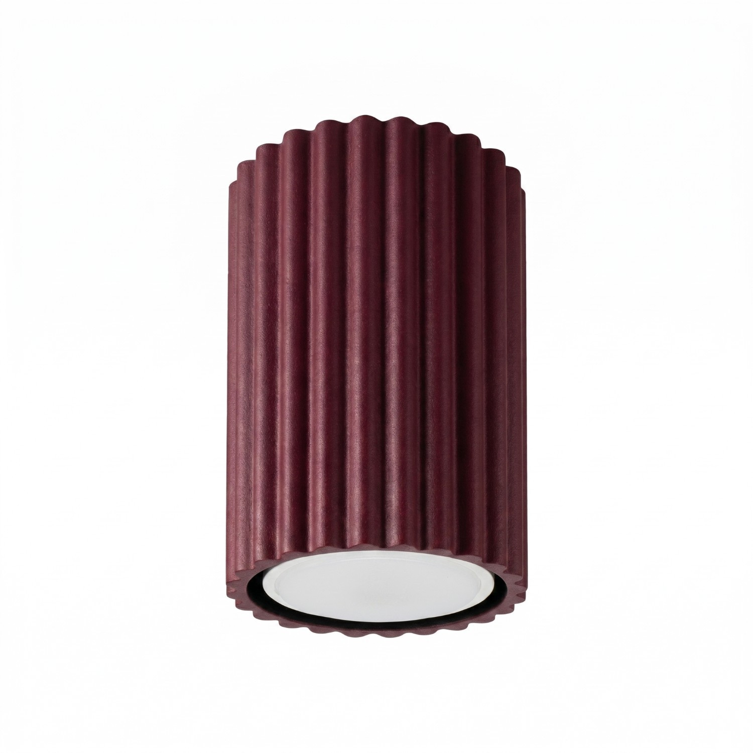 Plafonnier Aluminium Bordeaux GU10 1 KARBON, EDEN