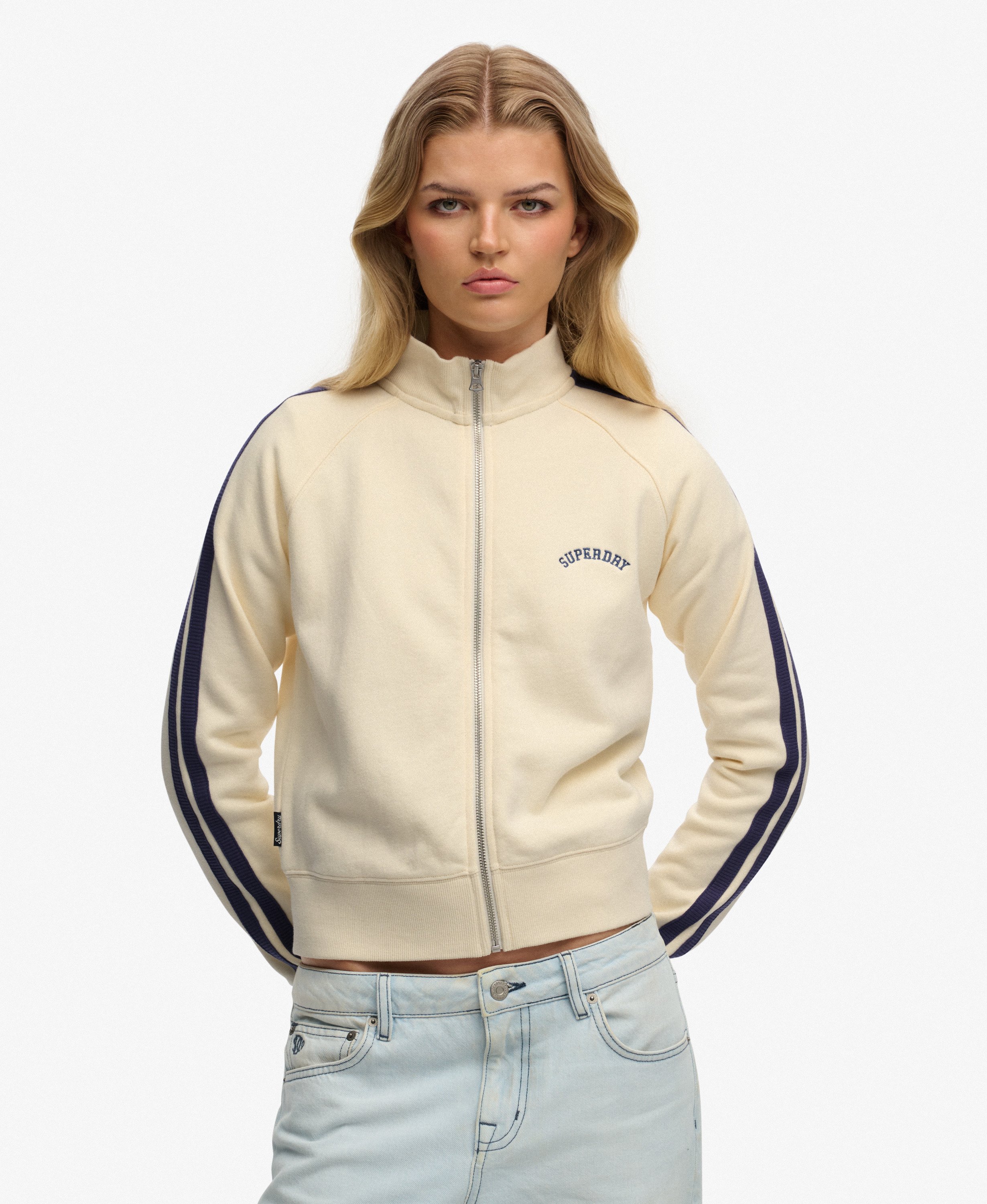 Sweat zippé Essential Logo, SUPERDRY