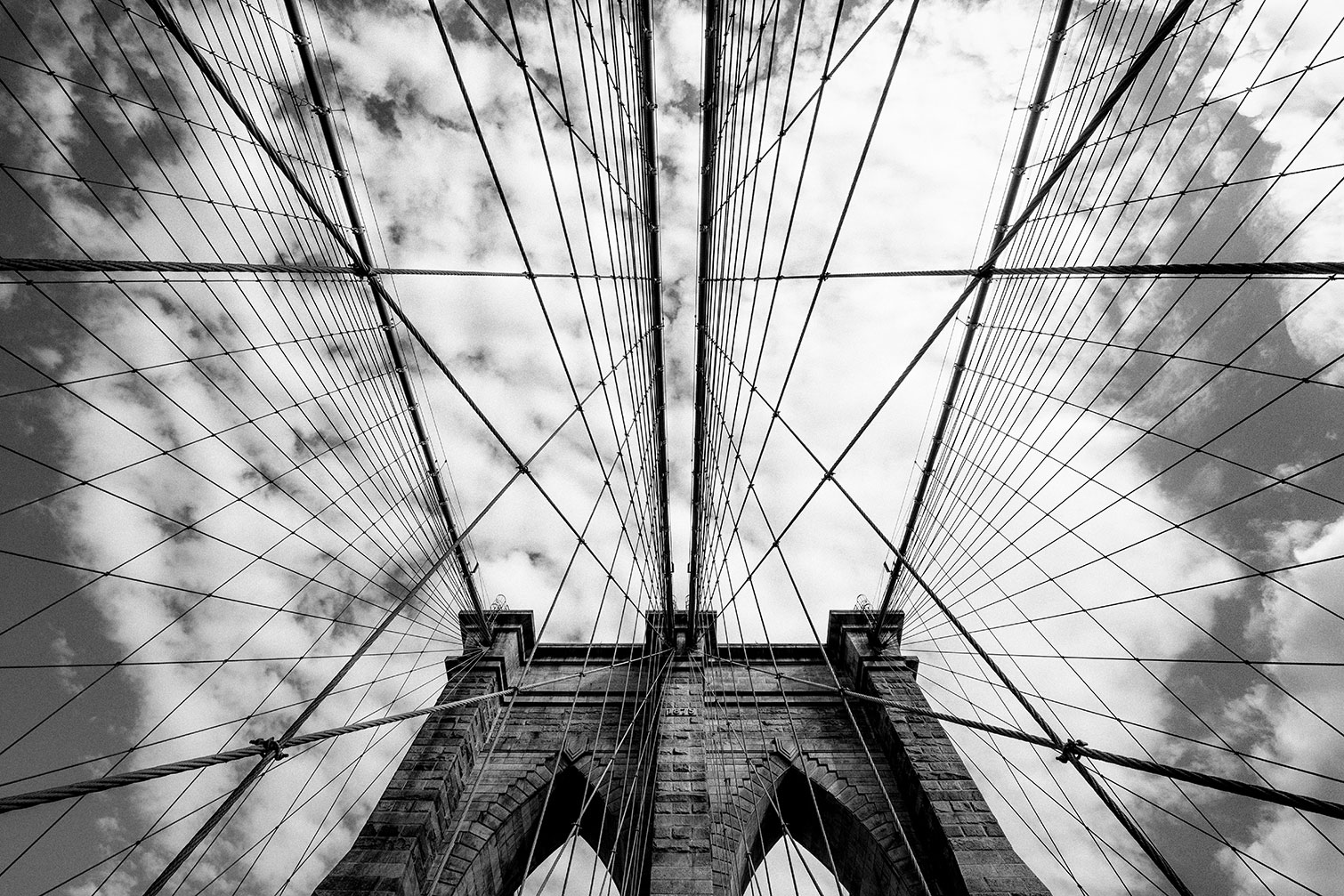 Tableau deco Brooklyn Bridge details, HEXOA