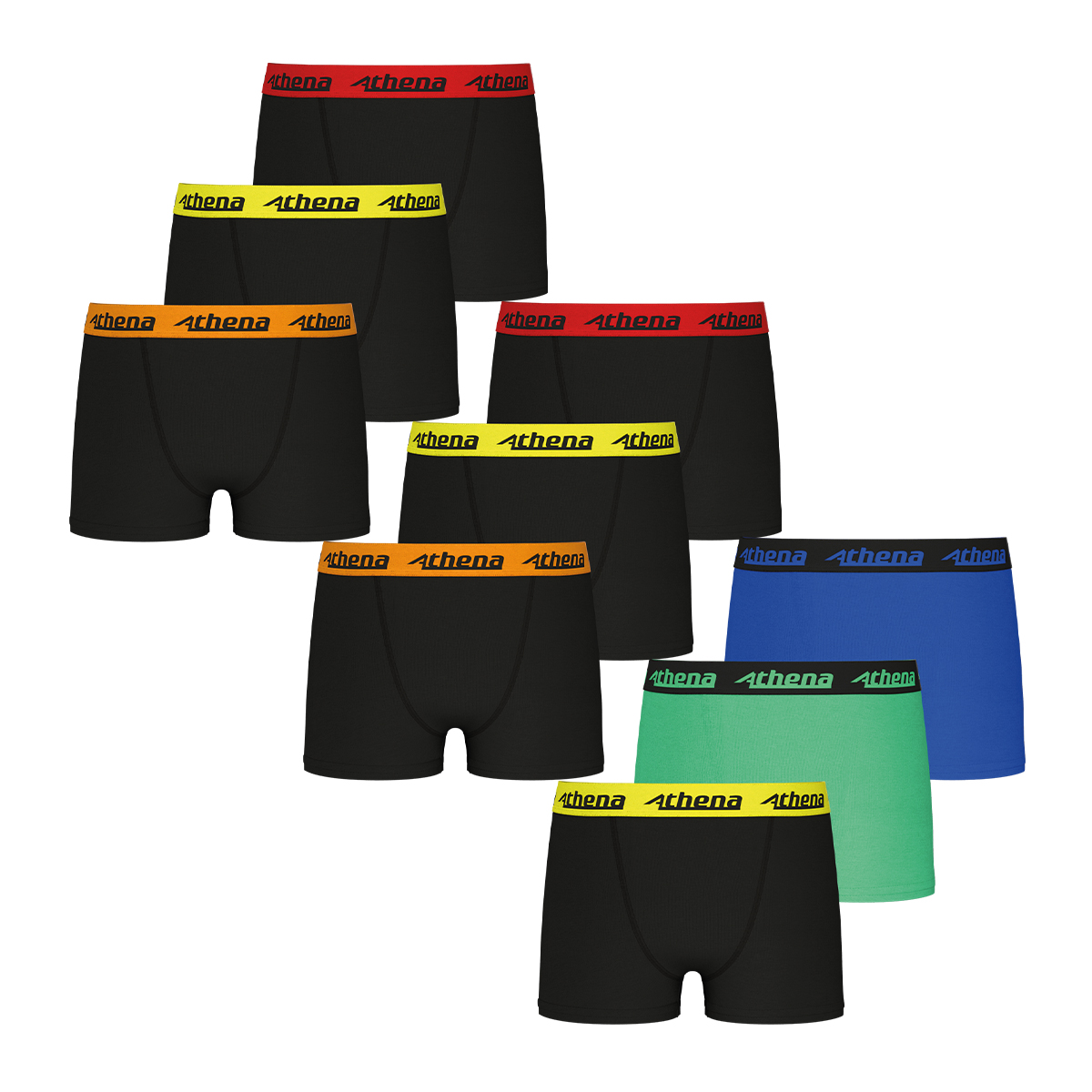 Boxers, lot de 9, ECOPACK, ATHENA