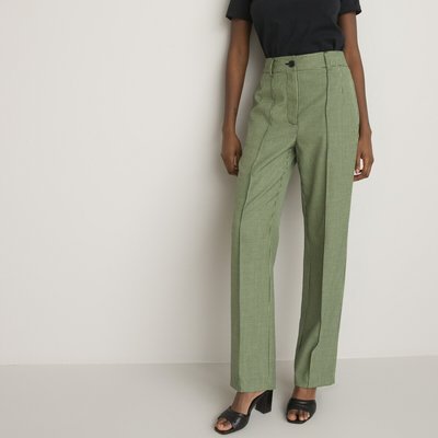 High-Waist-Hose, gerades Bein LA REDOUTE COLLECTIONS