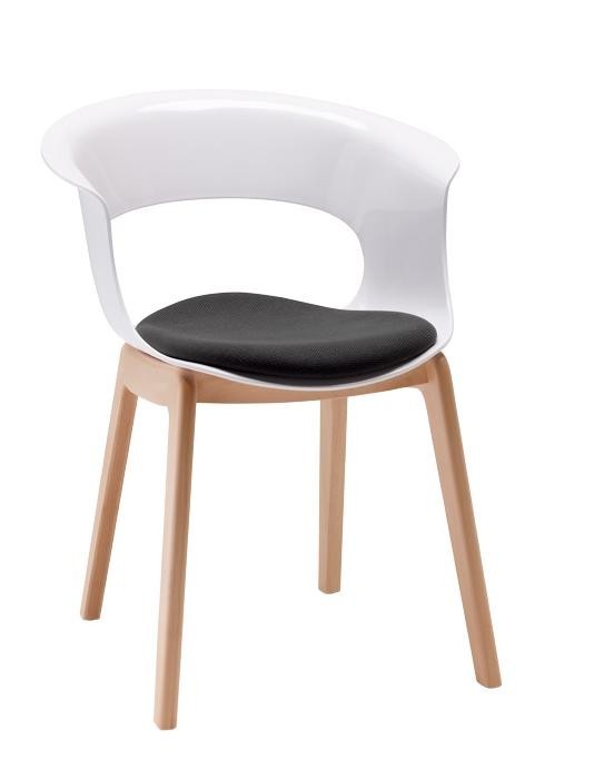 Chaise design en bois, NATURAL MISS B, SCAB DESIGN