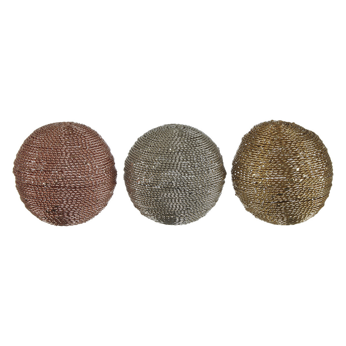 Small Multi Coloured Decorative Spheres, SO'HOME