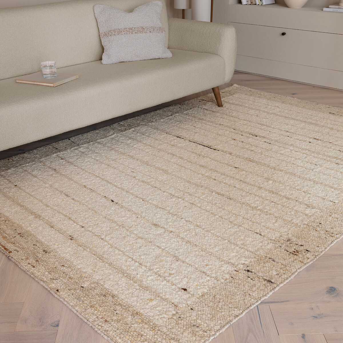 Napa Reversible Wool Ladder Rug, SO'HOME