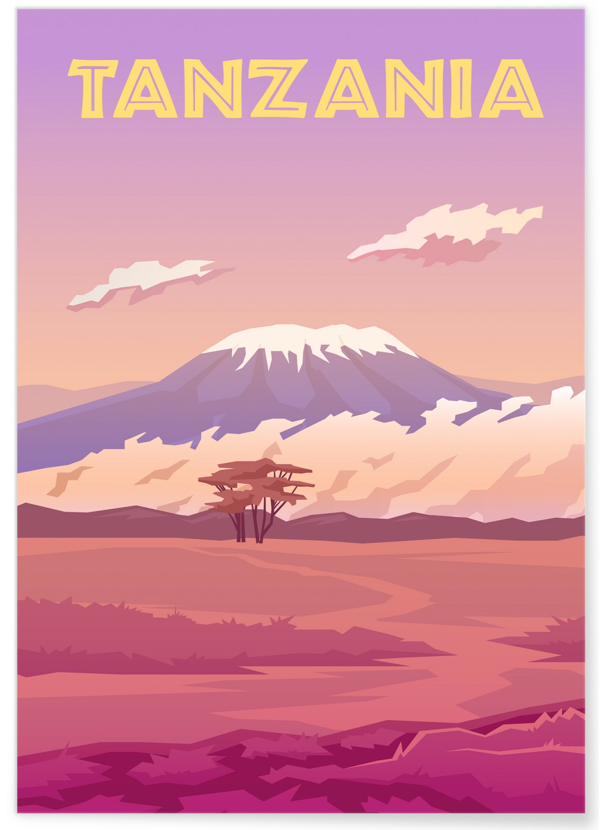 Affiche Tanzania, L'AFFICHERIE