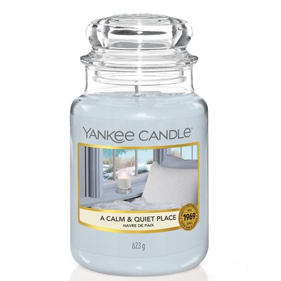 A Calm and Quiet Place Large Scented Jar Candle YANKEE CANDLE