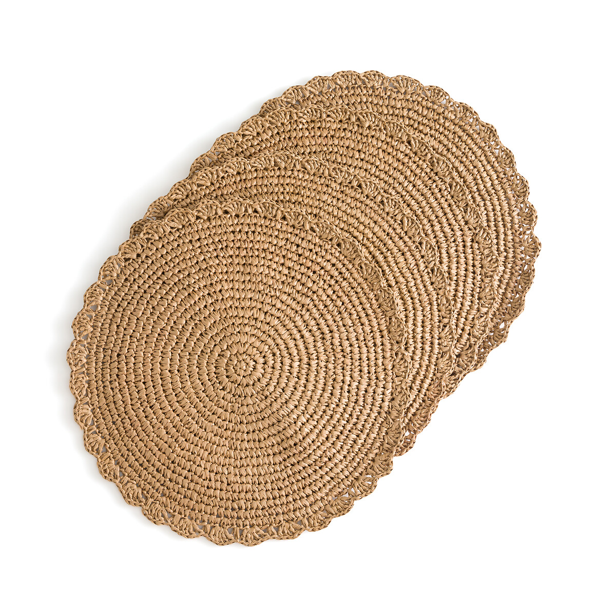 Set of 4 Solia Woven Paper Placemats