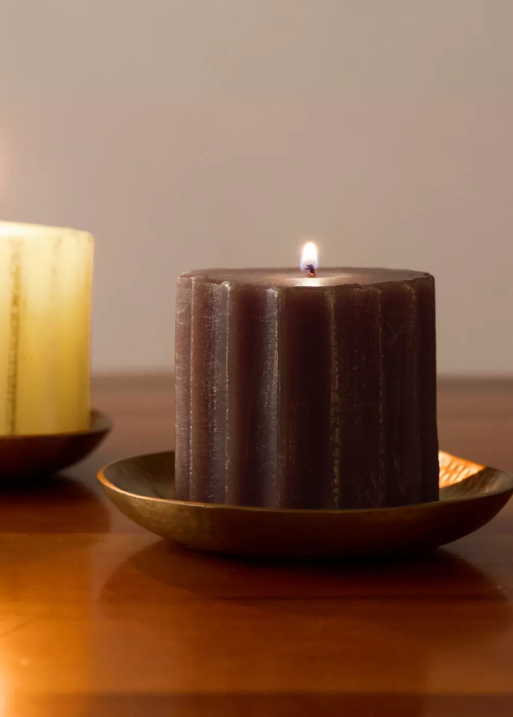 Bougie géométrique 400 g, MANGO HOME