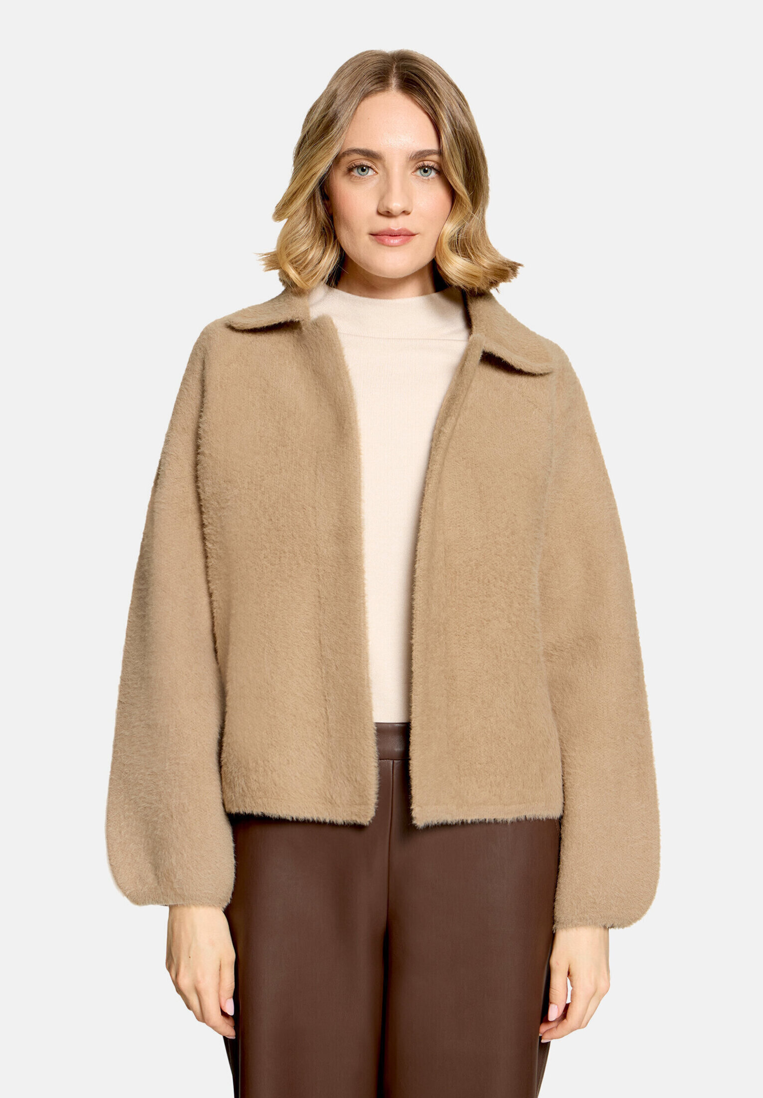 Cardigan en maille à col, BETTY BARCLAY