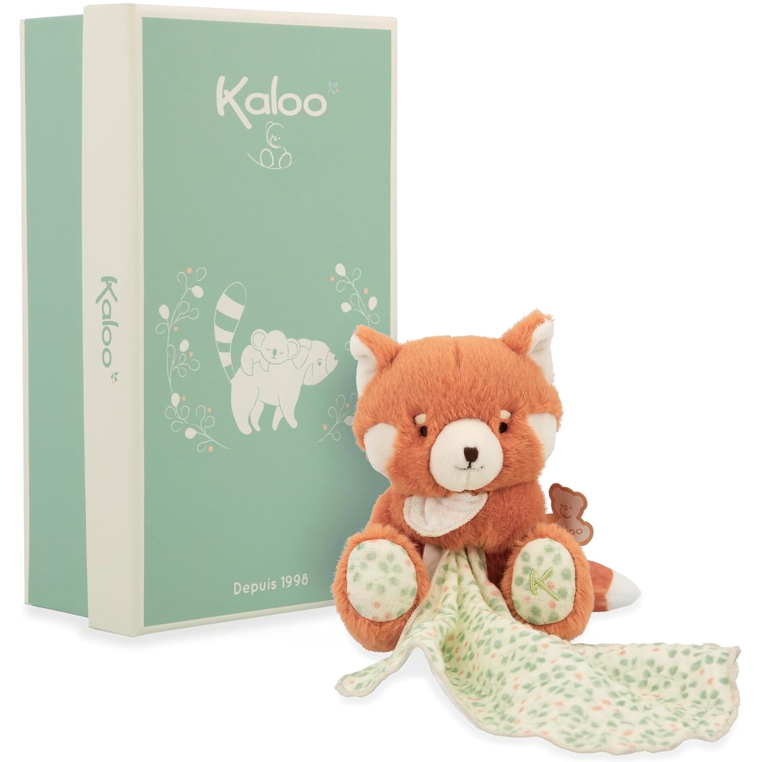 Doudou lange panda roux, KALOO