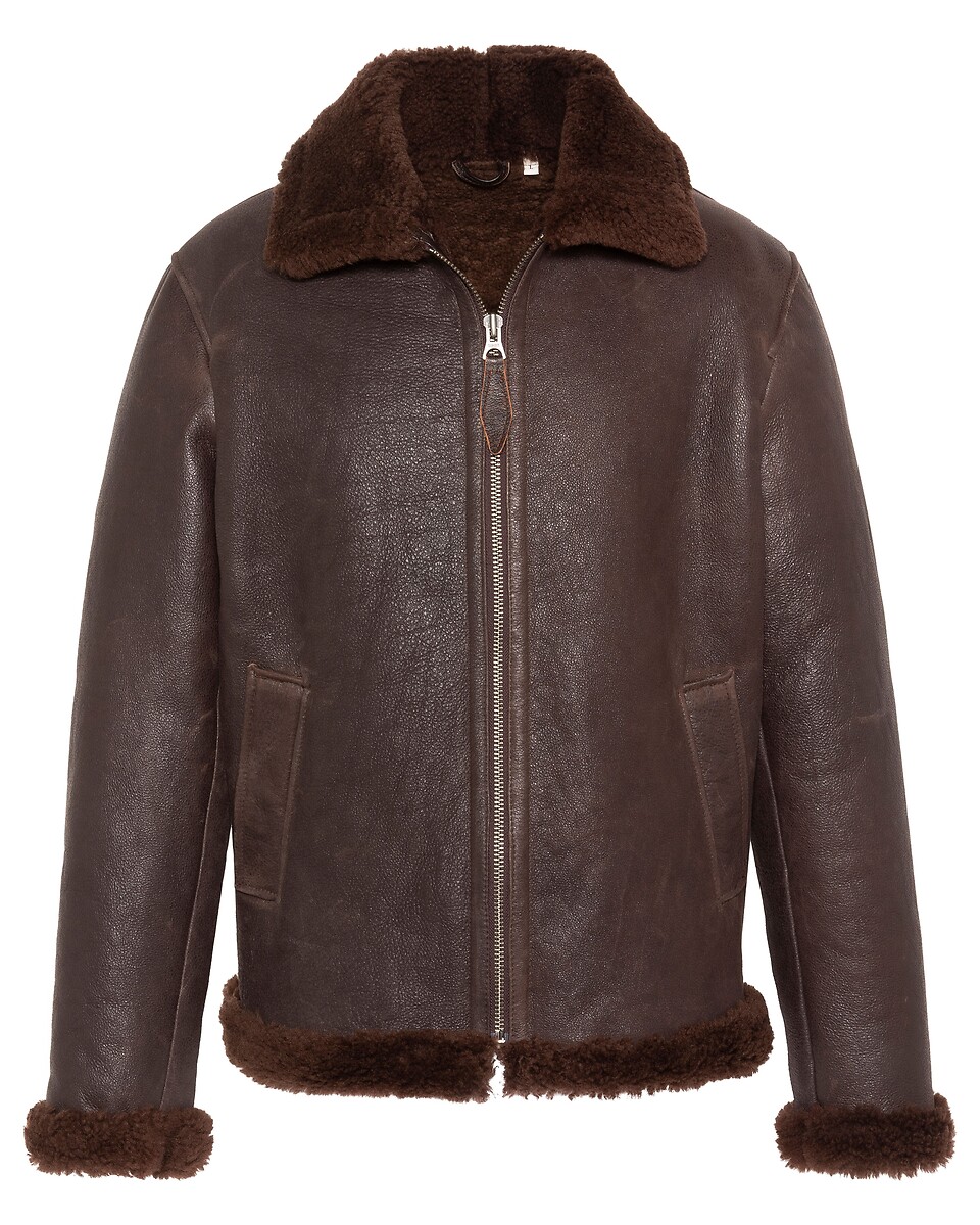 Blouson bombardier, en cuir de mouton, LC1260, SCHOTT