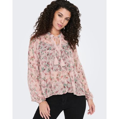 Printed Long Sleeve Blouse ONLY