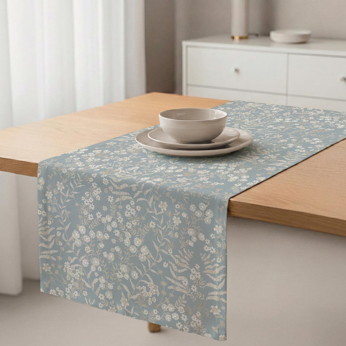Chemin de table en coton Sybil, NAF NAF HOME