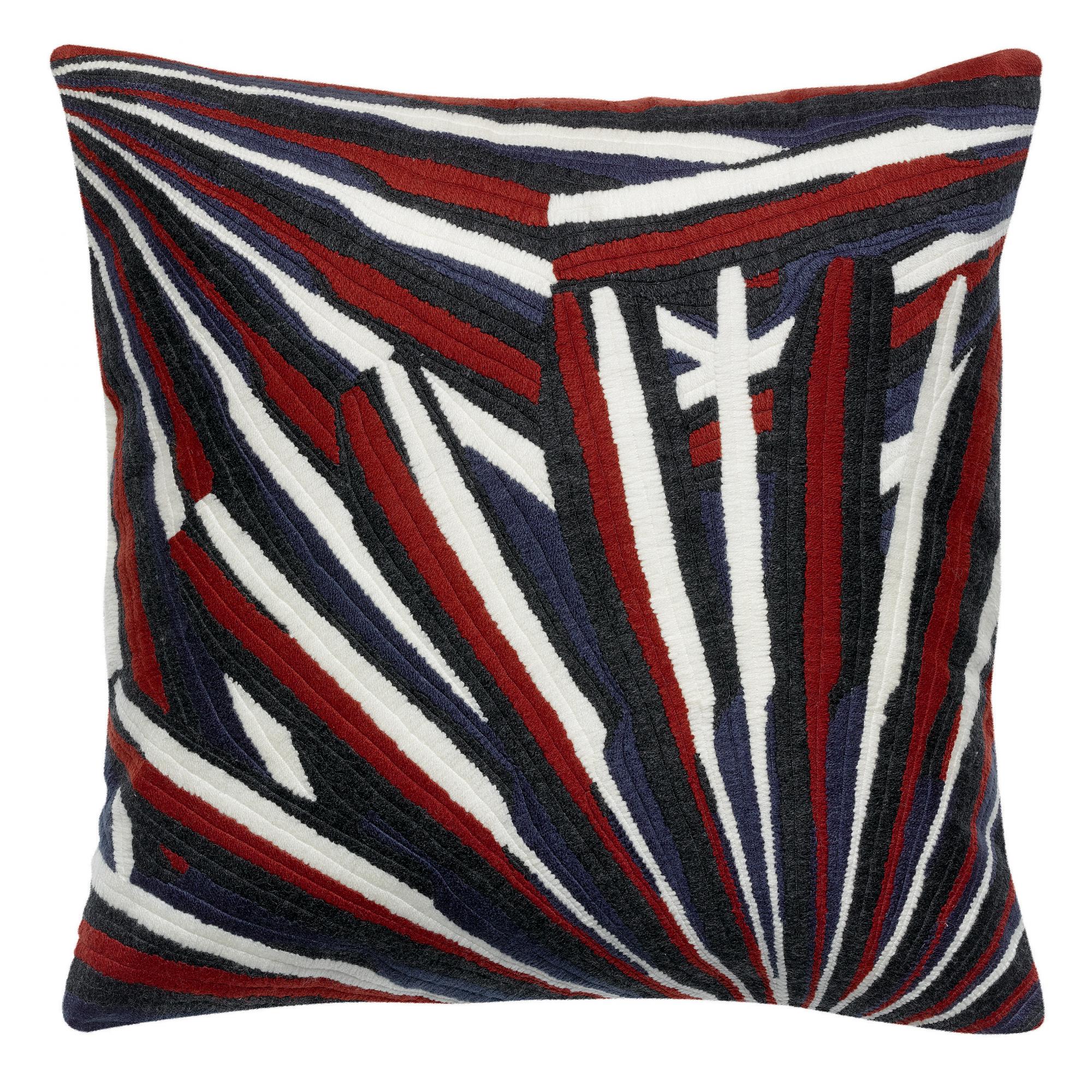 Coussin brodé Sasha, VIVARAISE
