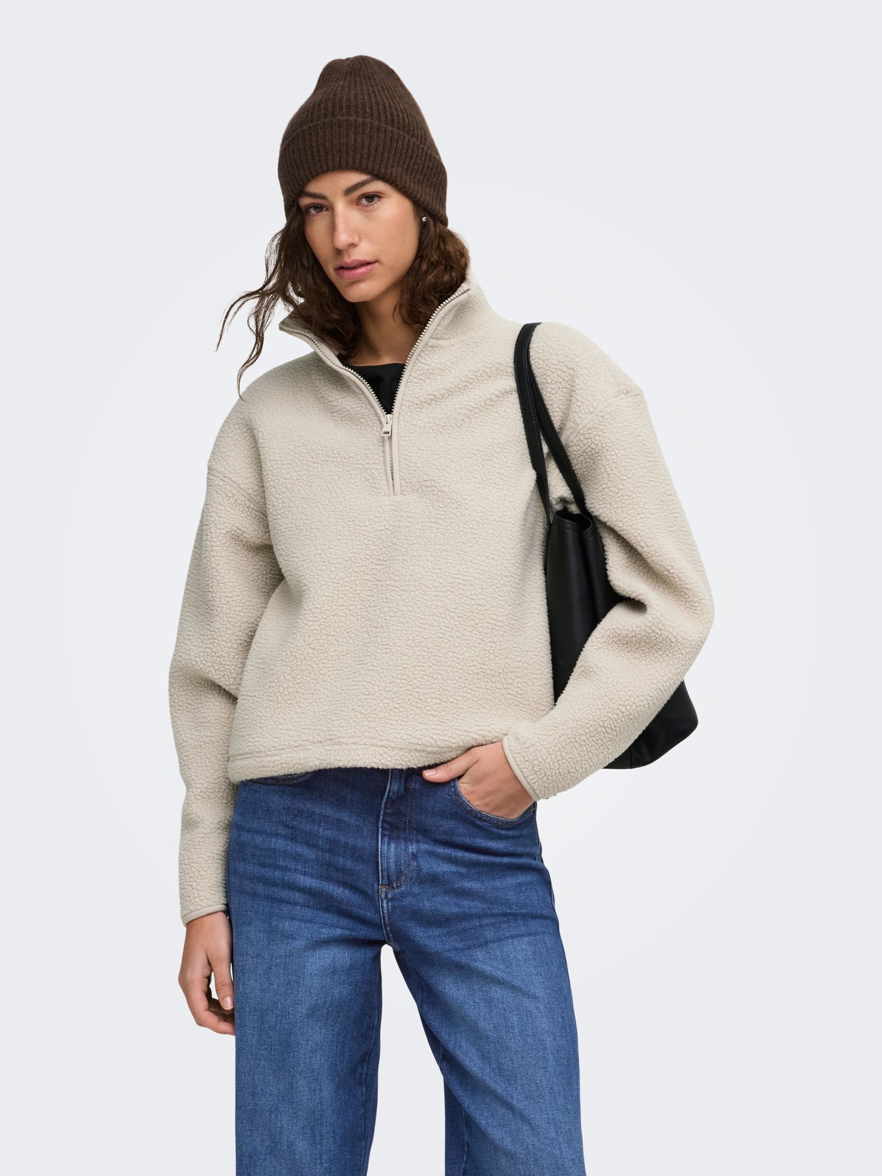 Sweat-Shirt En Polaire, ONLY
