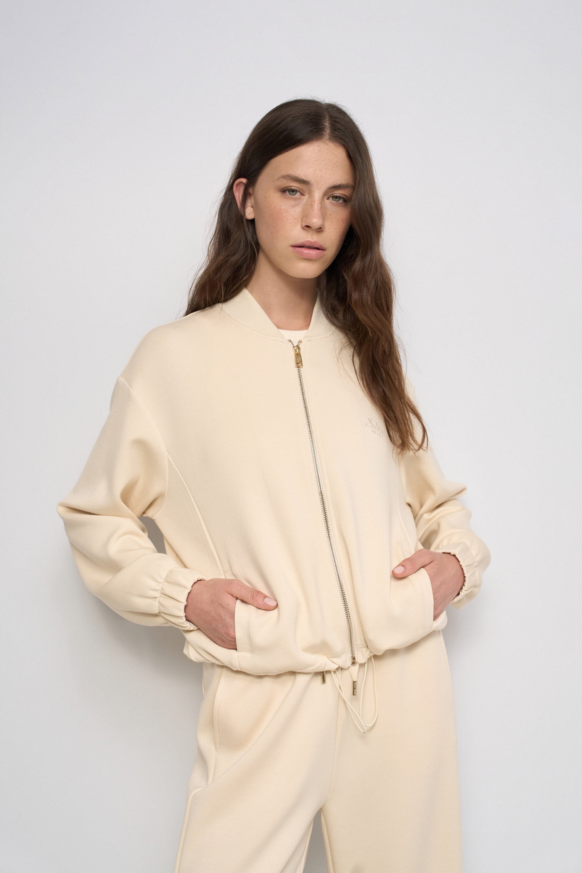 VESTE EN MAILLE À EFFET BOUFFANT, SALSA JEANS