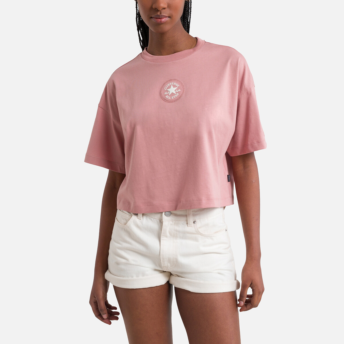 Converse online crop top