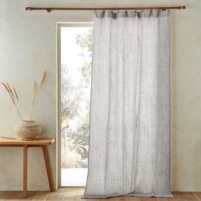Minoe Cotton / Linen Single Voile Curtain Panel AM.PM