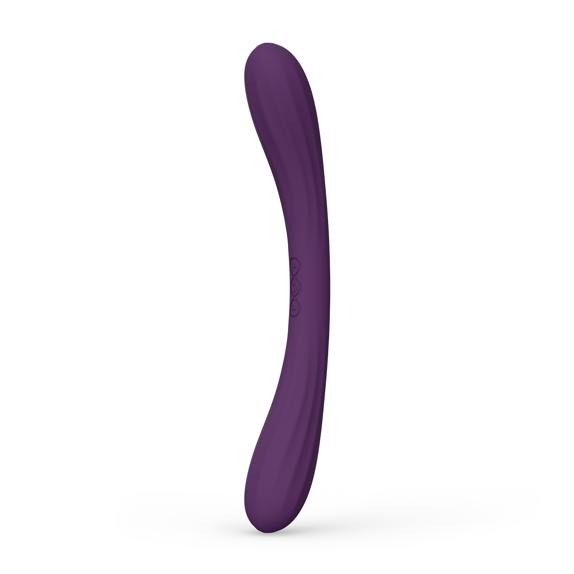 BOOMERANG Vibromasseur pour Couples, Double Stimulation Vibrante et 10 Modes de Plaisir, Cerise, LELO