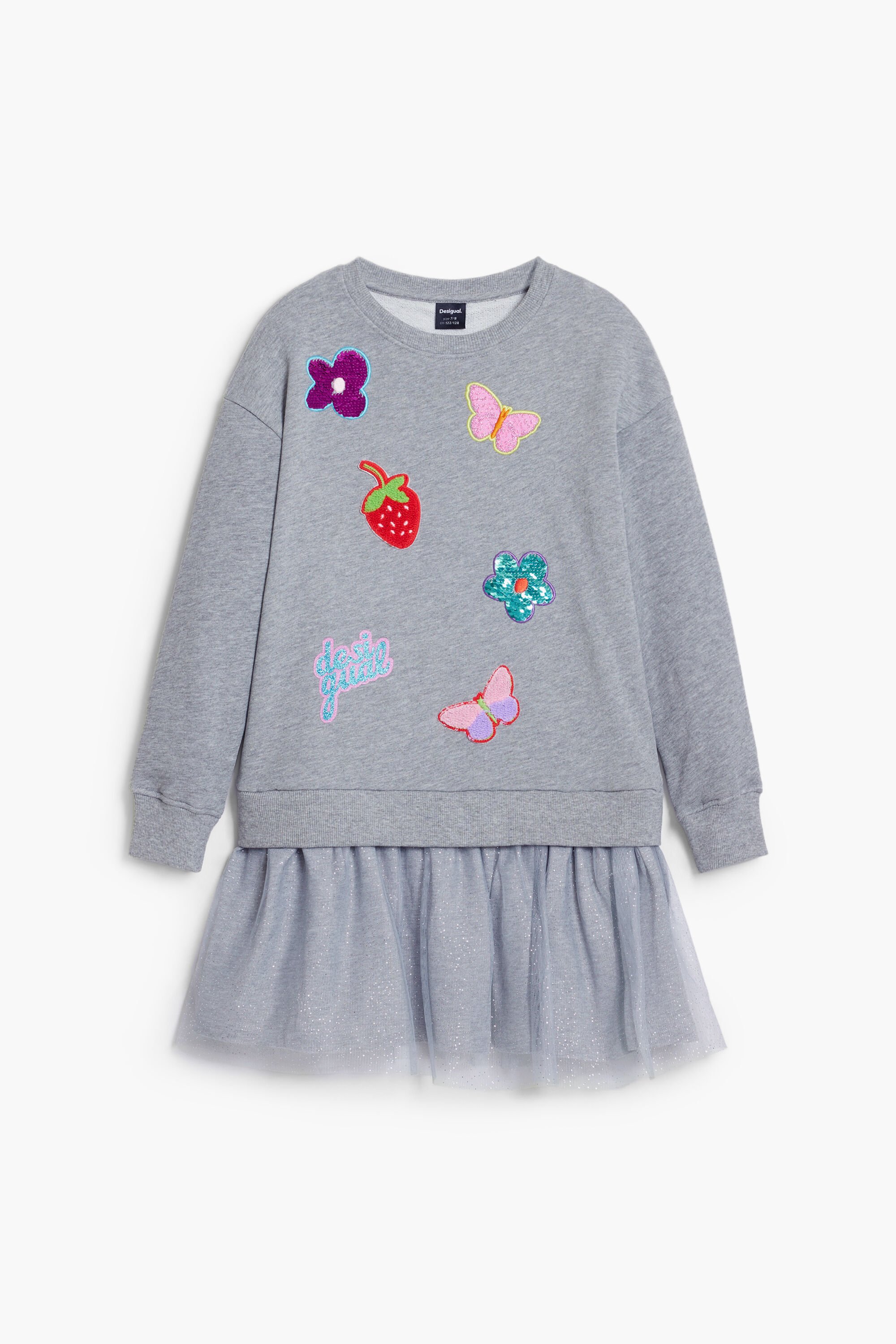 Robe jupe en tulle à motifs, DESIGUAL