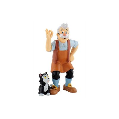 Figurine Gepetto - Pinocchio Disney - 8 Cm - Jurb12398 BULLYLAND