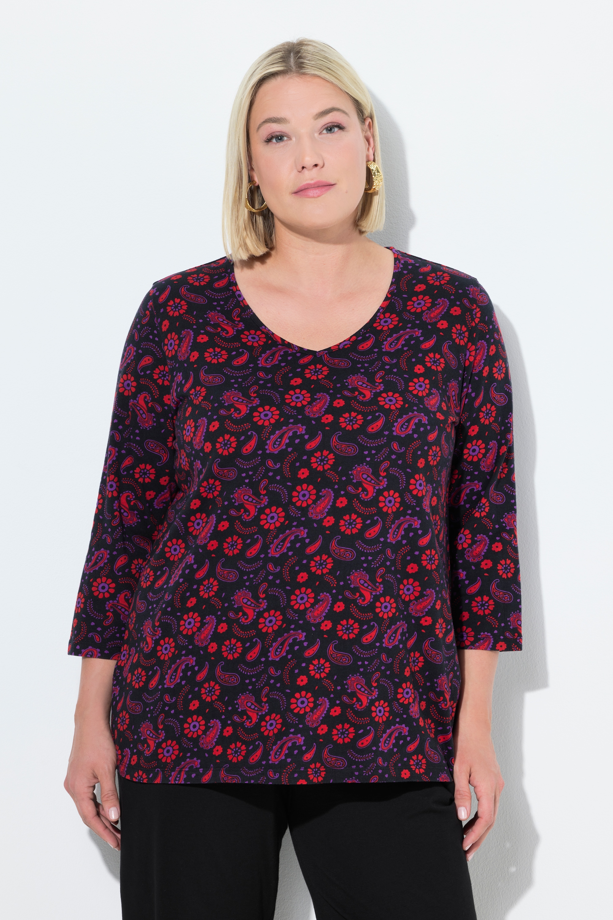 T-shirt coupe évasée, ULLA POPKEN