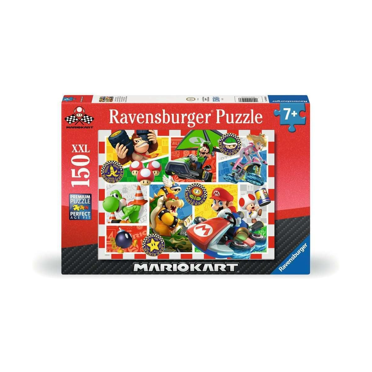 Puzzle 150p XXL  La course de Mario Kart, RAVENSBURGER