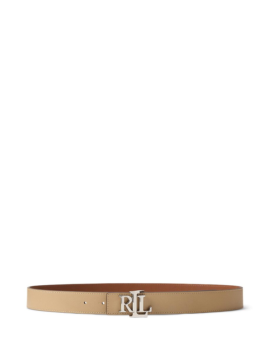 Ceinture réversible à logo, en cuir de vachette , LAUREN RALPH LAUREN