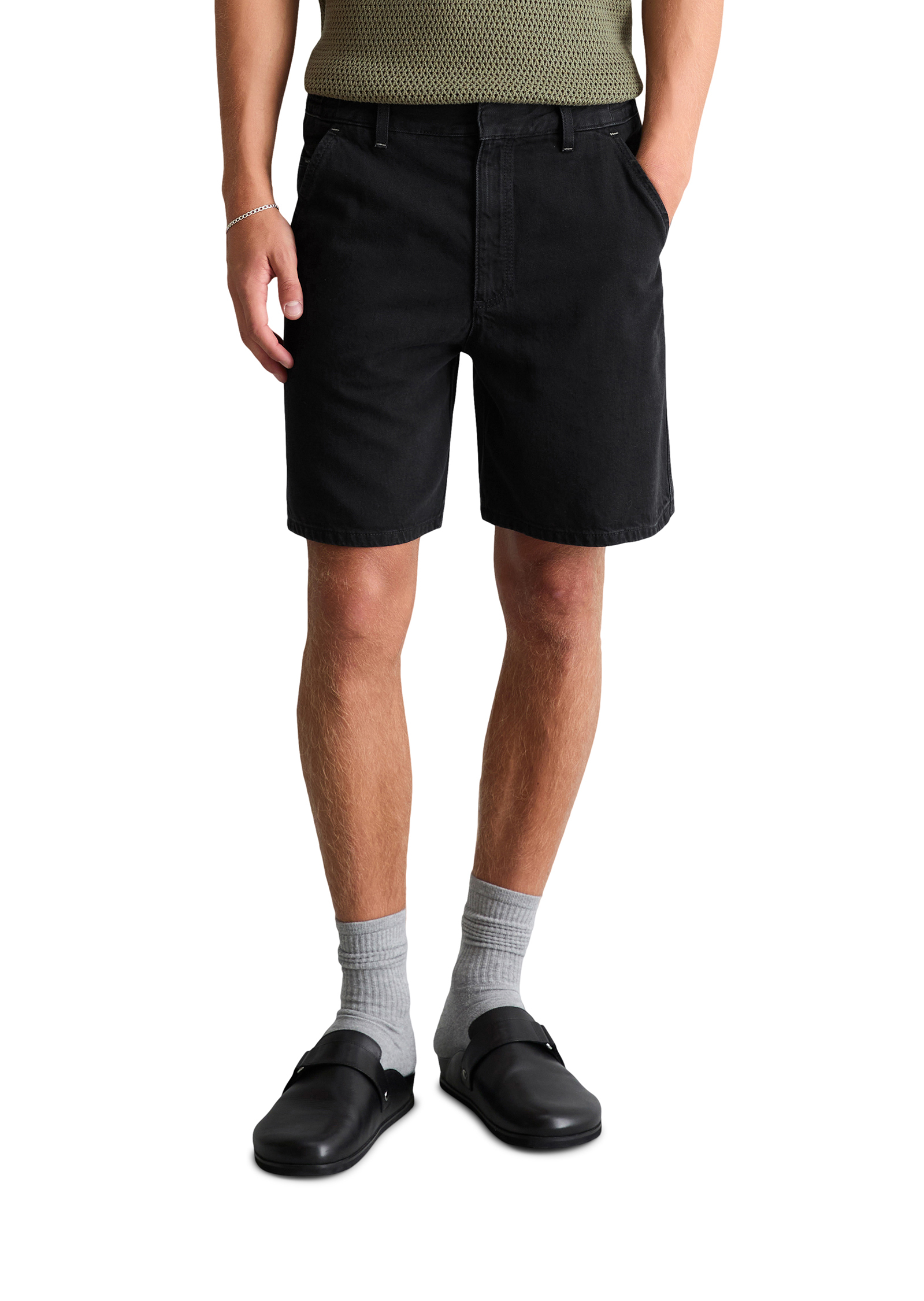 Short en jean en coton bio et lyocell, MARC O’POLO DENIM