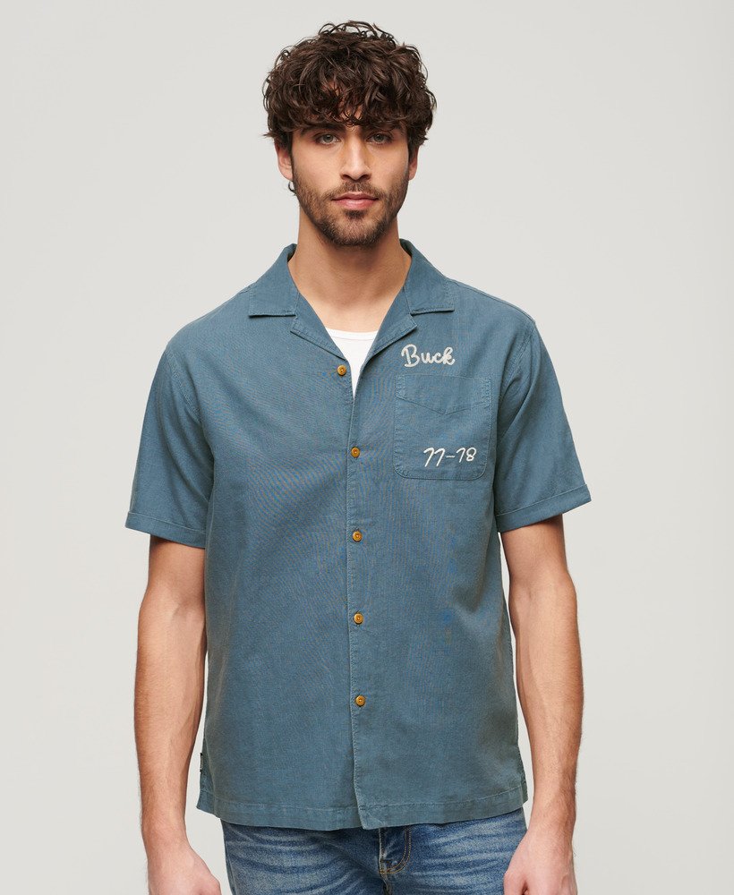 Chemise à manches courtes Resort, SUPERDRY