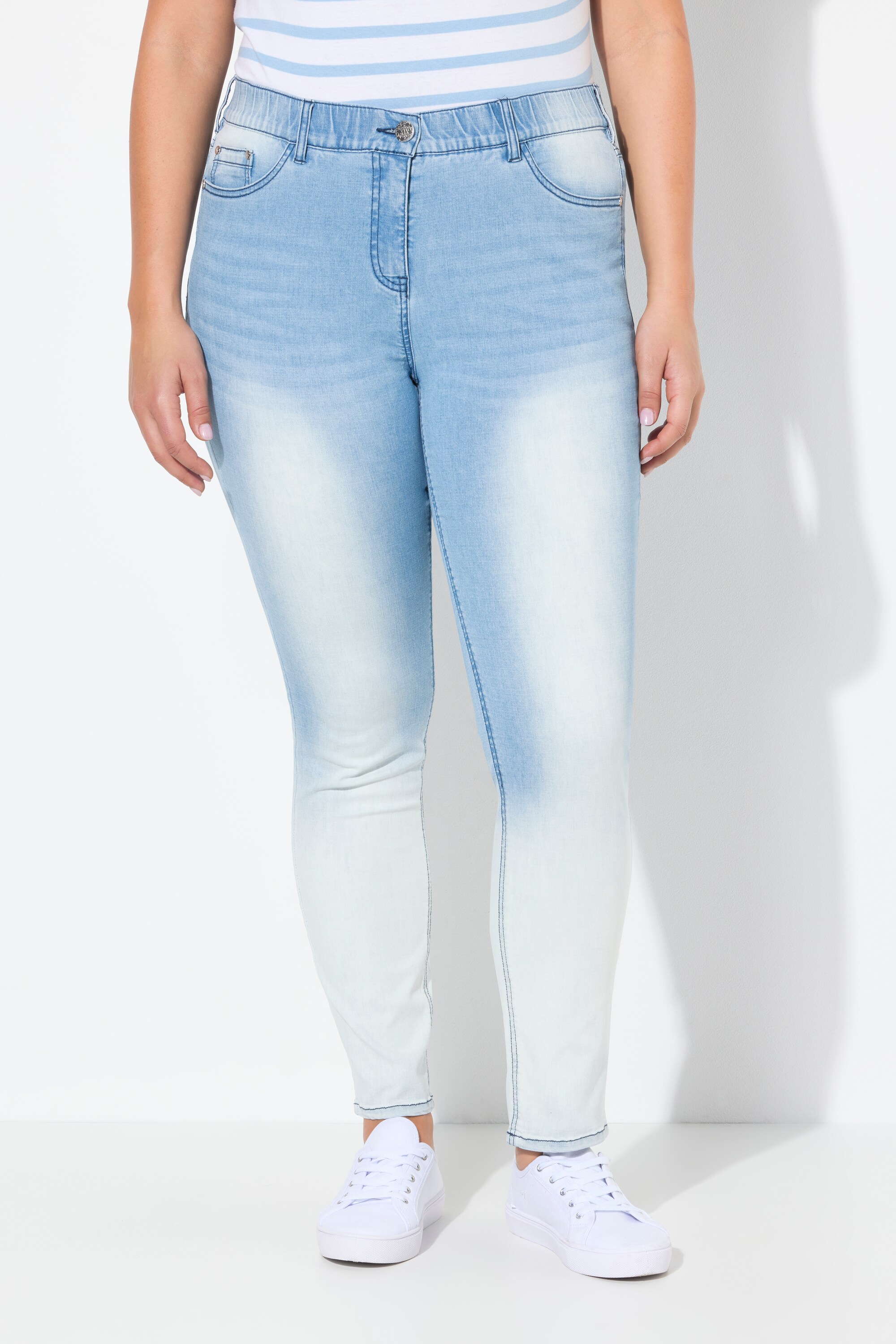 Jean Sarah en denim stretch. Jambe étroite., ULLA POPKEN