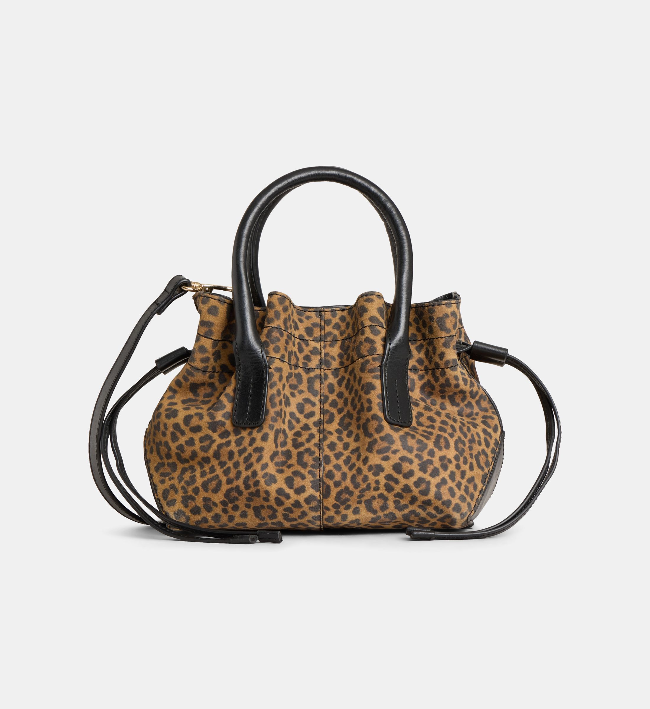 Mini sac cabas cameron cuir suède, GALERIES LAFAYETTE