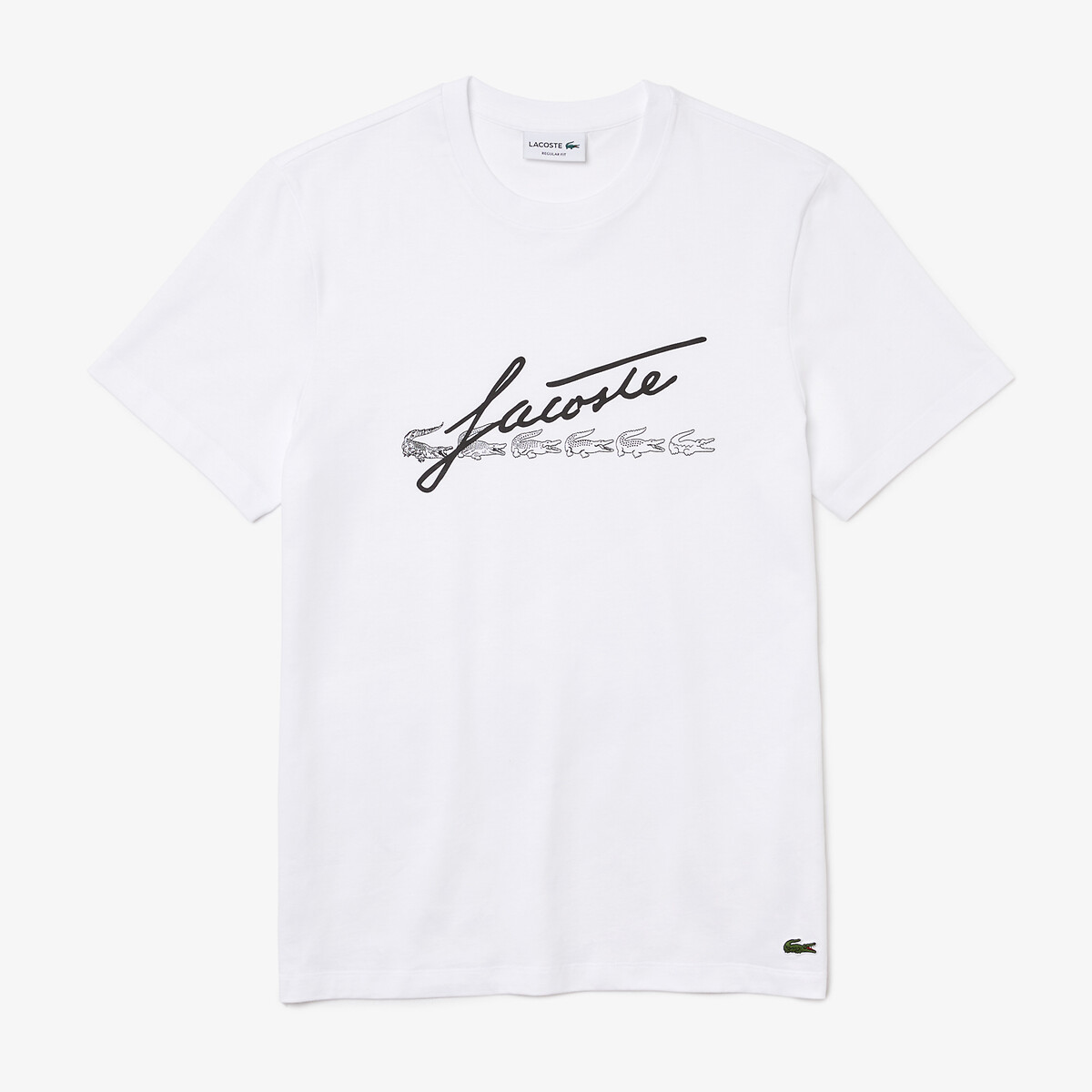 lacoste signature t shirt