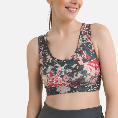 Jabba Printed Sports Bra with Medium Support ONLY PLAY