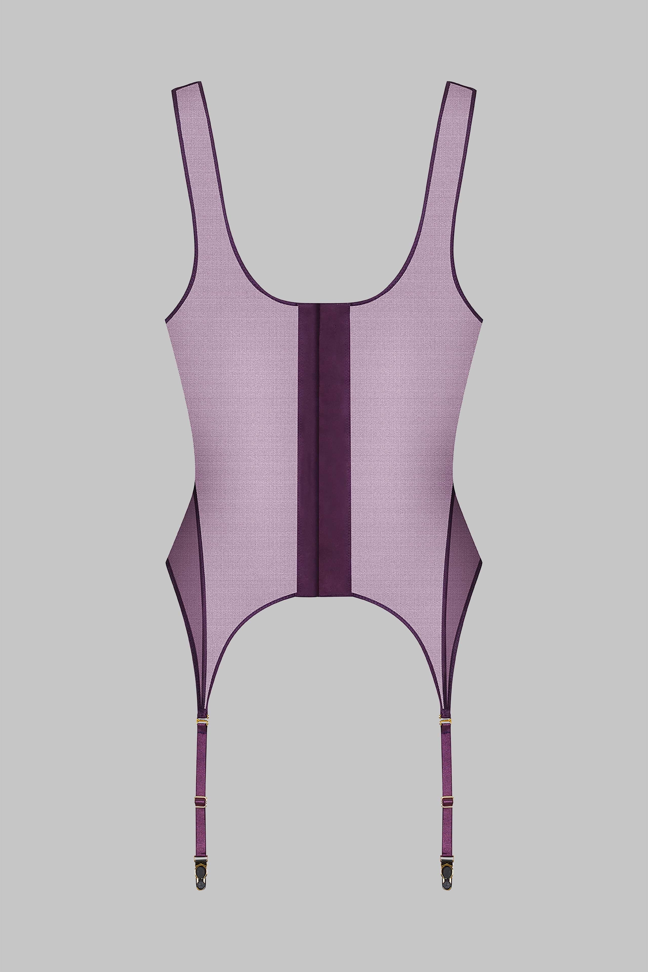 Corset avec porte-jarretelles l'amoureuse Maison Close | La