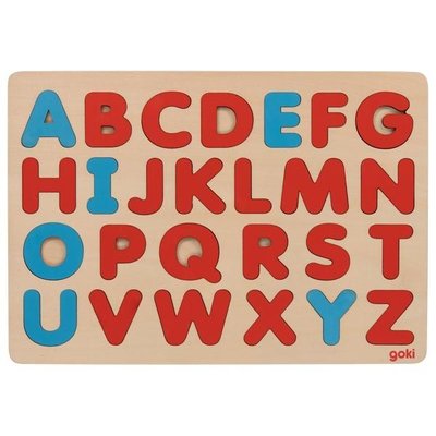 Puzzle alphabet, méthode Montessori GOKI