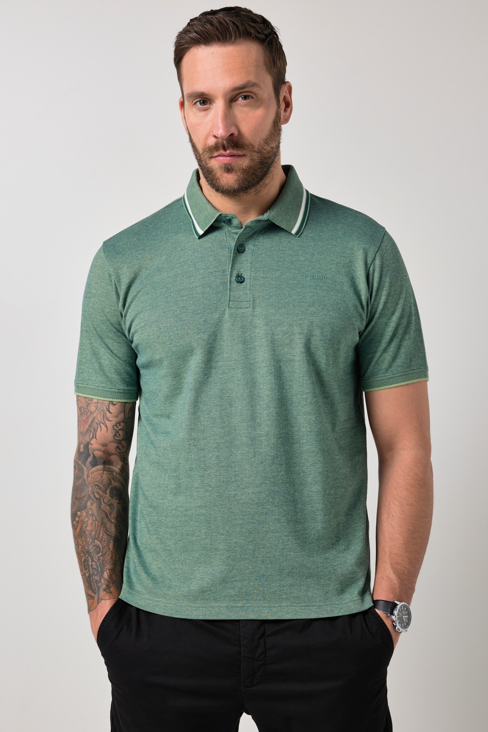 Polo JP 1880 en piqué TwoTone, JP1880