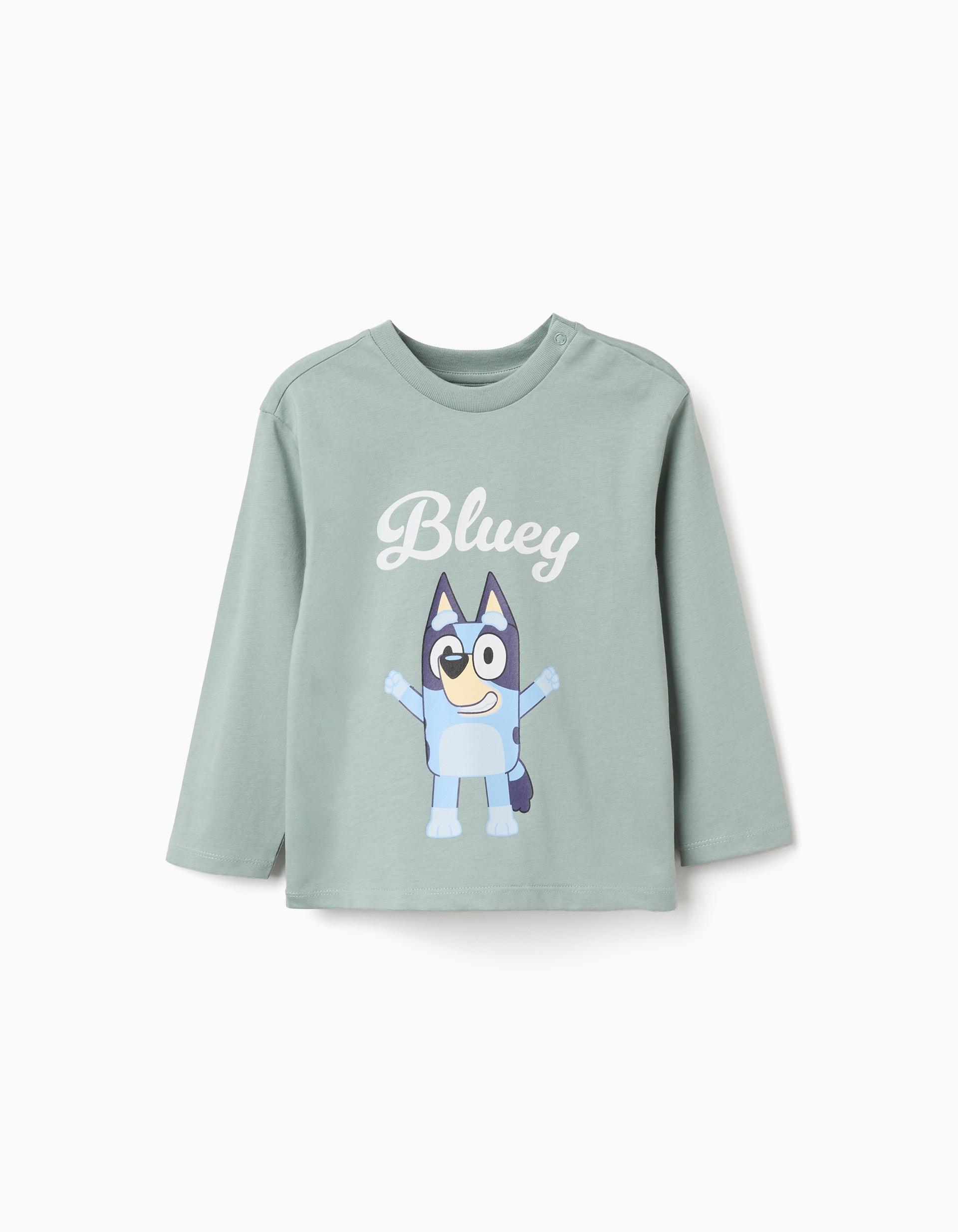 T-shirt en coton à manches longues et imprimé Bluey, ZIPPY