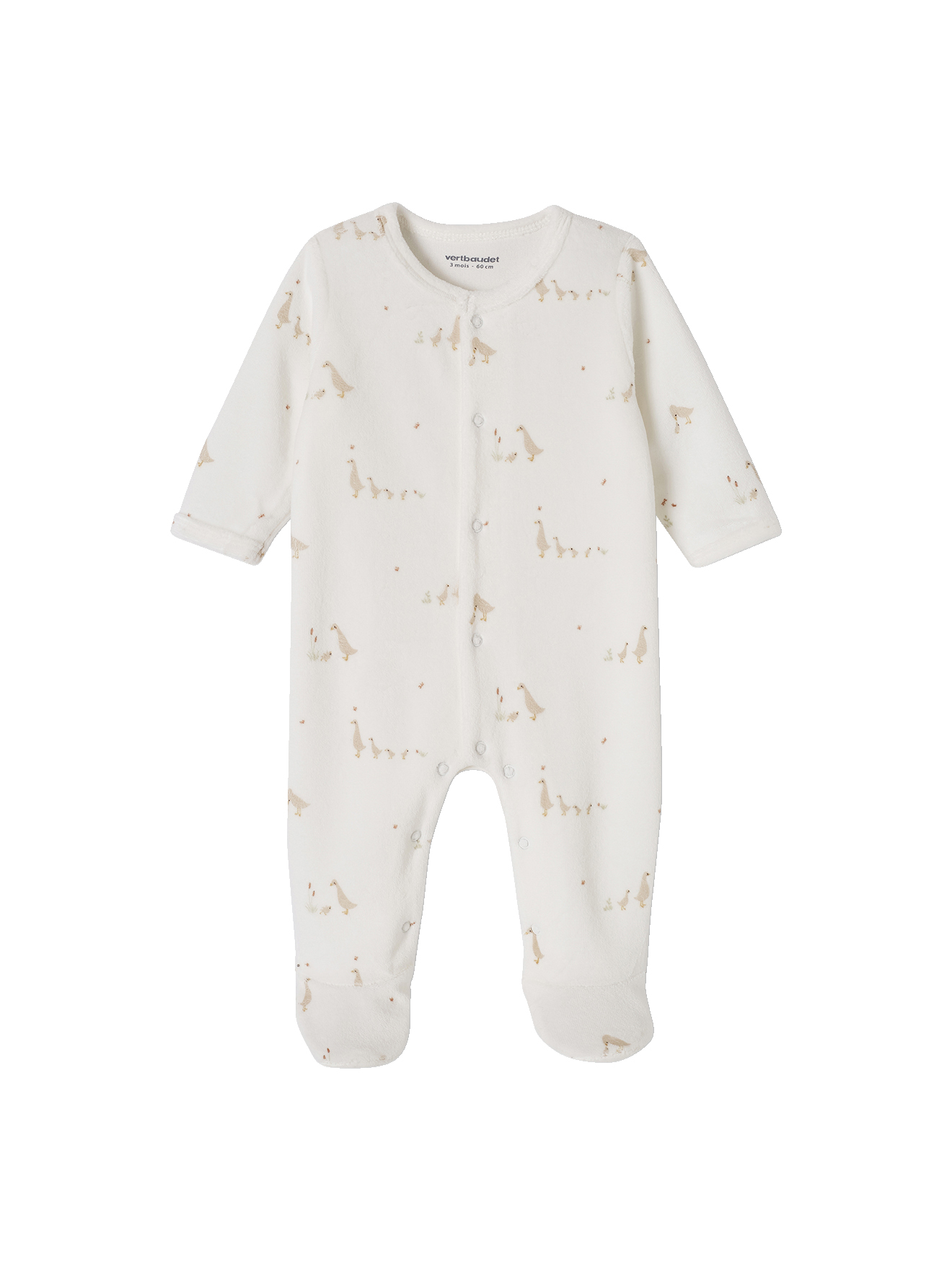 VERTBAUDET Dors-Bien Mouton En Velours Bébé Ouverture Naissance - Dès 45 Cm Pour Prématurés