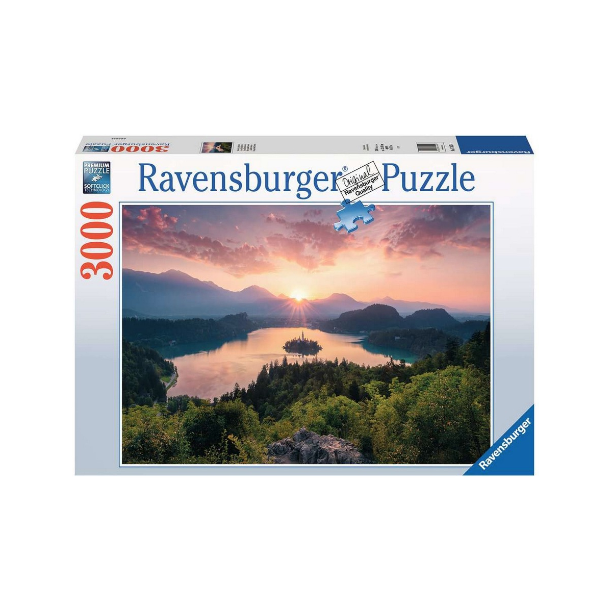 Puzzle Adultes Lac de Bled Slovenie 3000 pcs, RAVENSBURGER