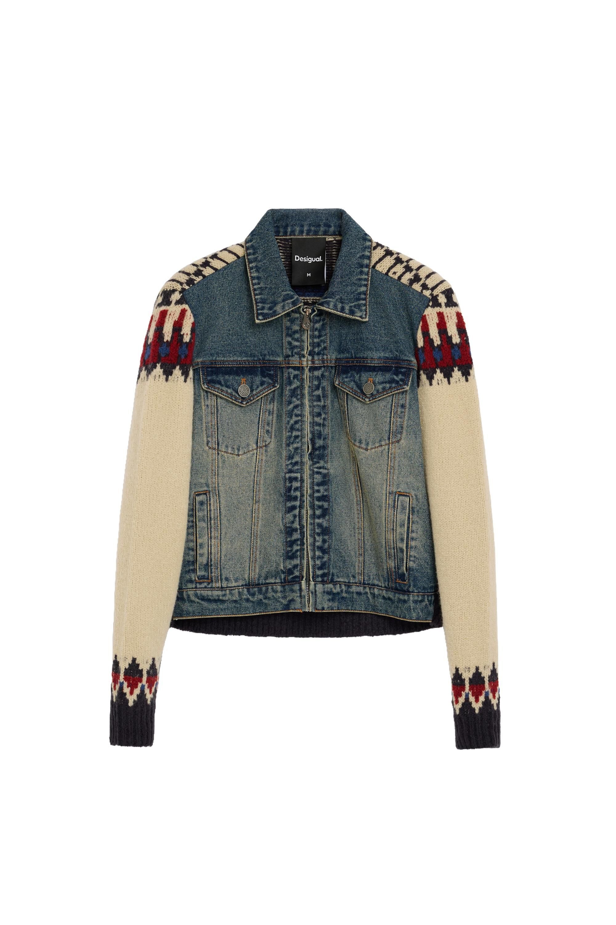 Veste en jean combinée, DESIGUAL