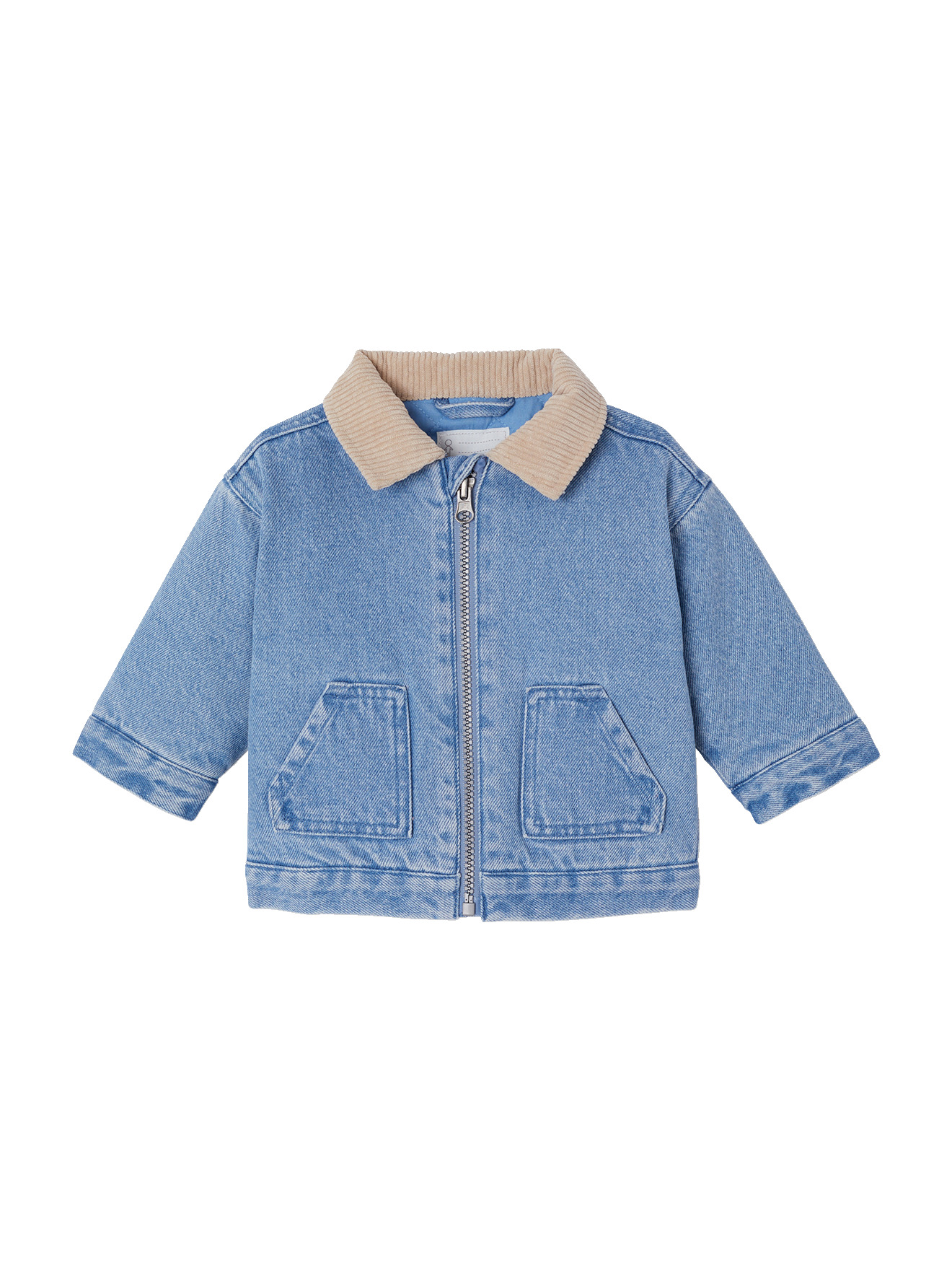 Veste jean, VERTBAUDET