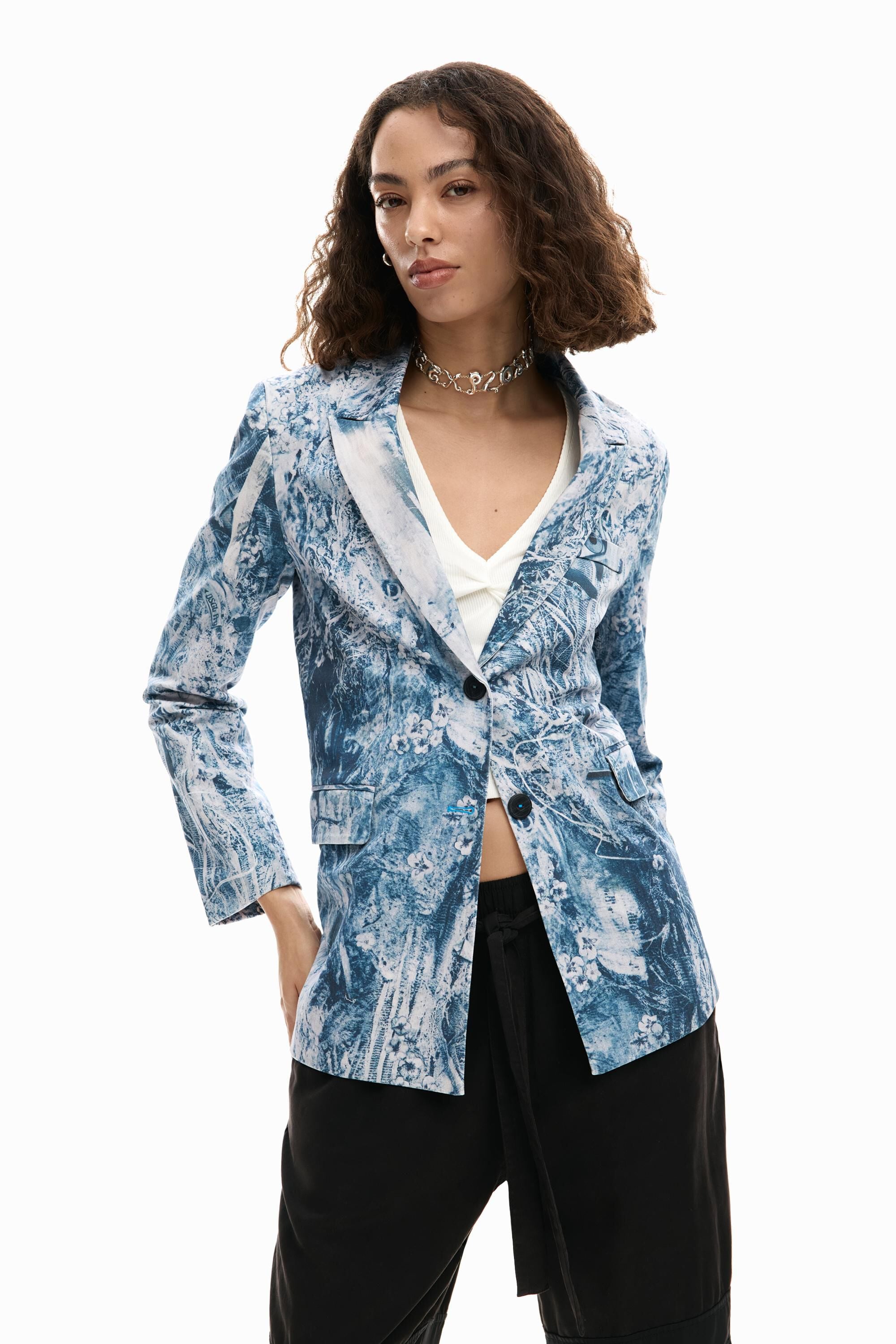 Blazer photographie, DESIGUAL