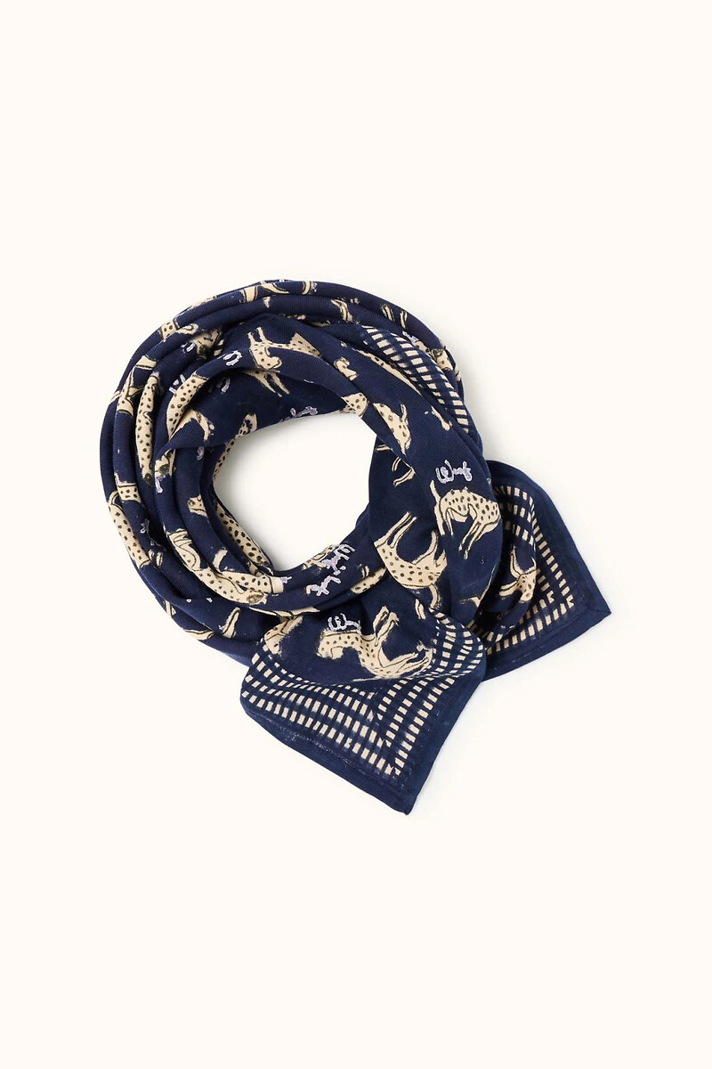 Grand foulard imprimé, LATIKA , APACHES COLLECTIONS