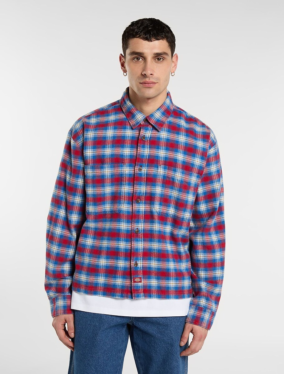 Chemise courte, en flanelle, JEROME, DICKIES