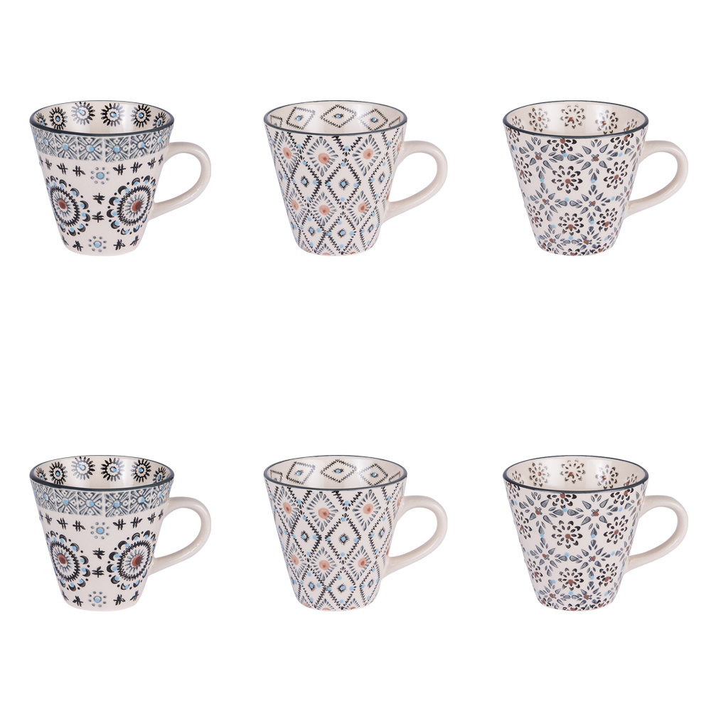 Coffret de 6 tasses Nelson 17 cl - NELSON, TABLE PASSION